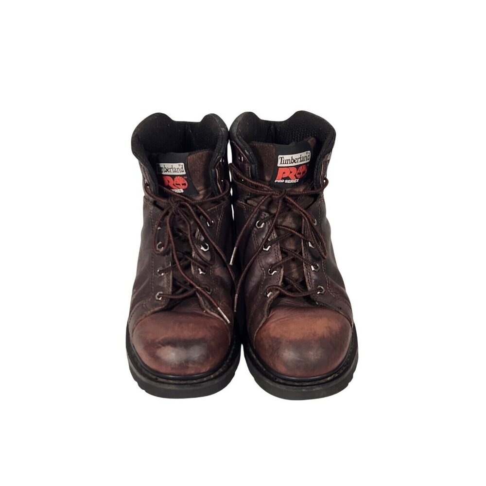 Timberland Pro Mens Steel Toe Boots Lace Up Oil Slip Resistant 12M